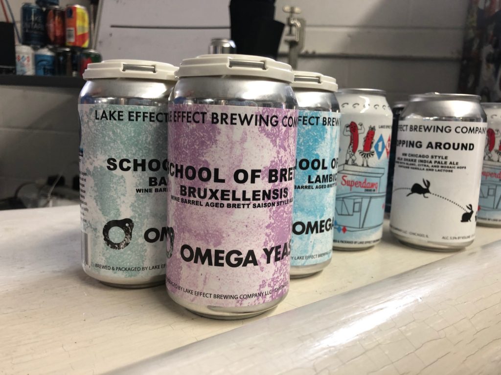 Lake Effect Brewing Beers