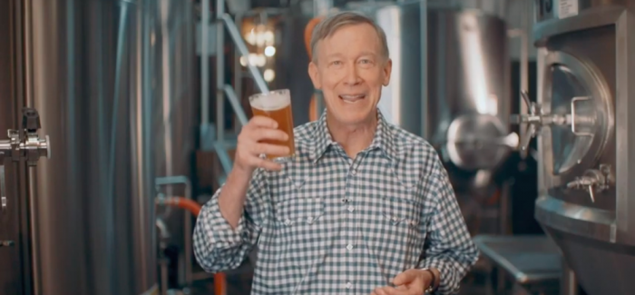 John Hickenlooper Presidential Beer Ad