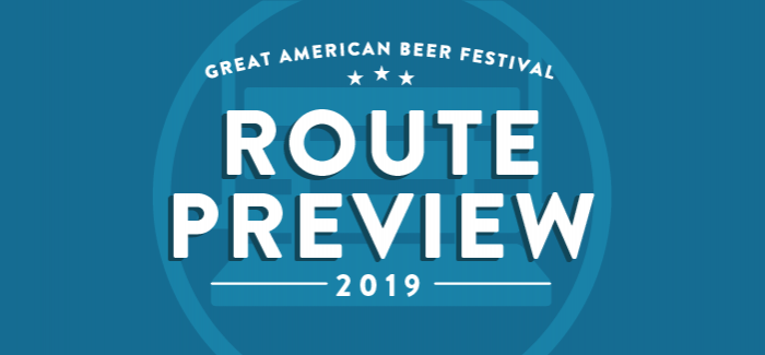 GABF 2019 Route Preview