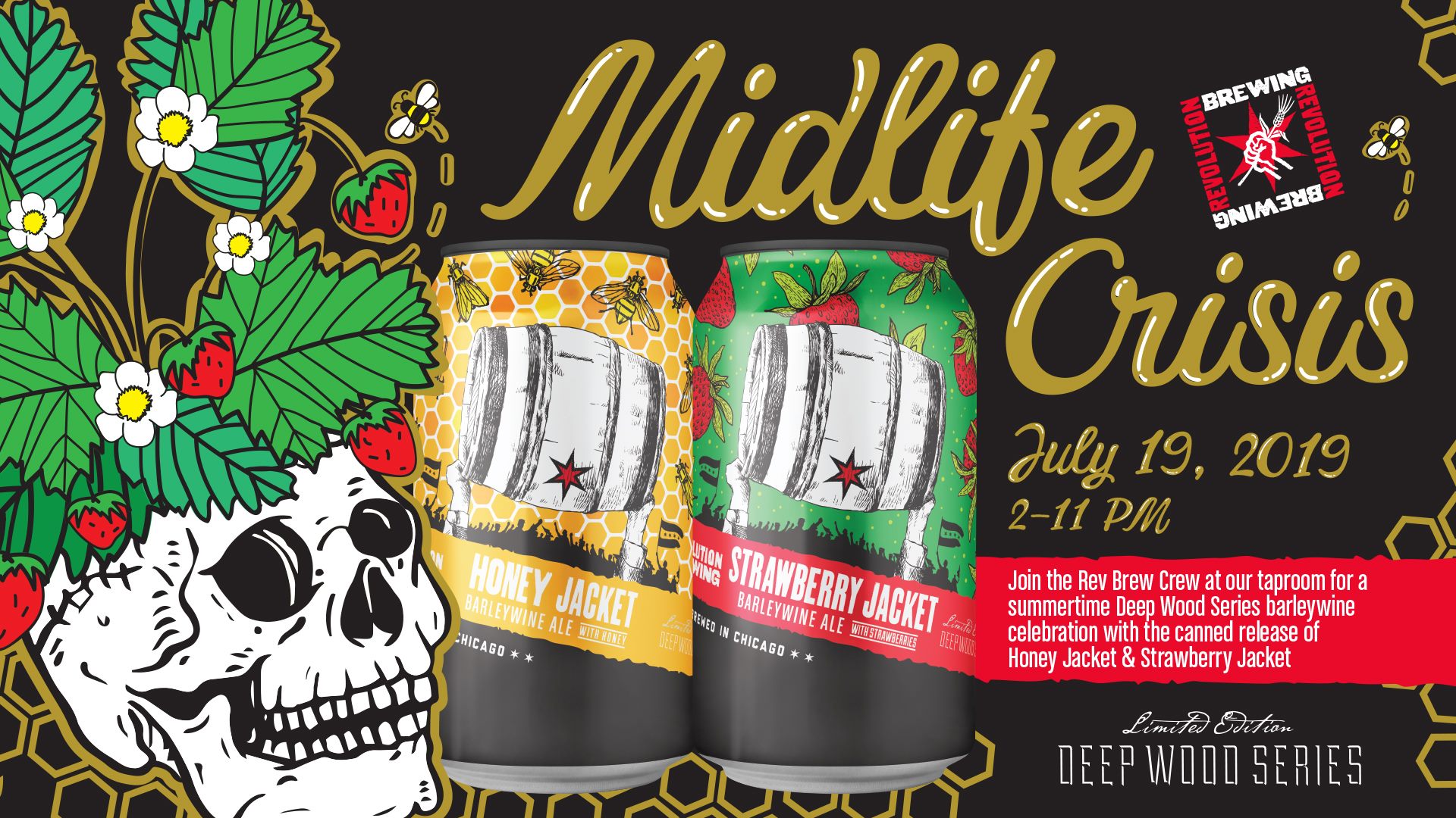 Revolution Brewing Midlife Crisis Barleywine Fest