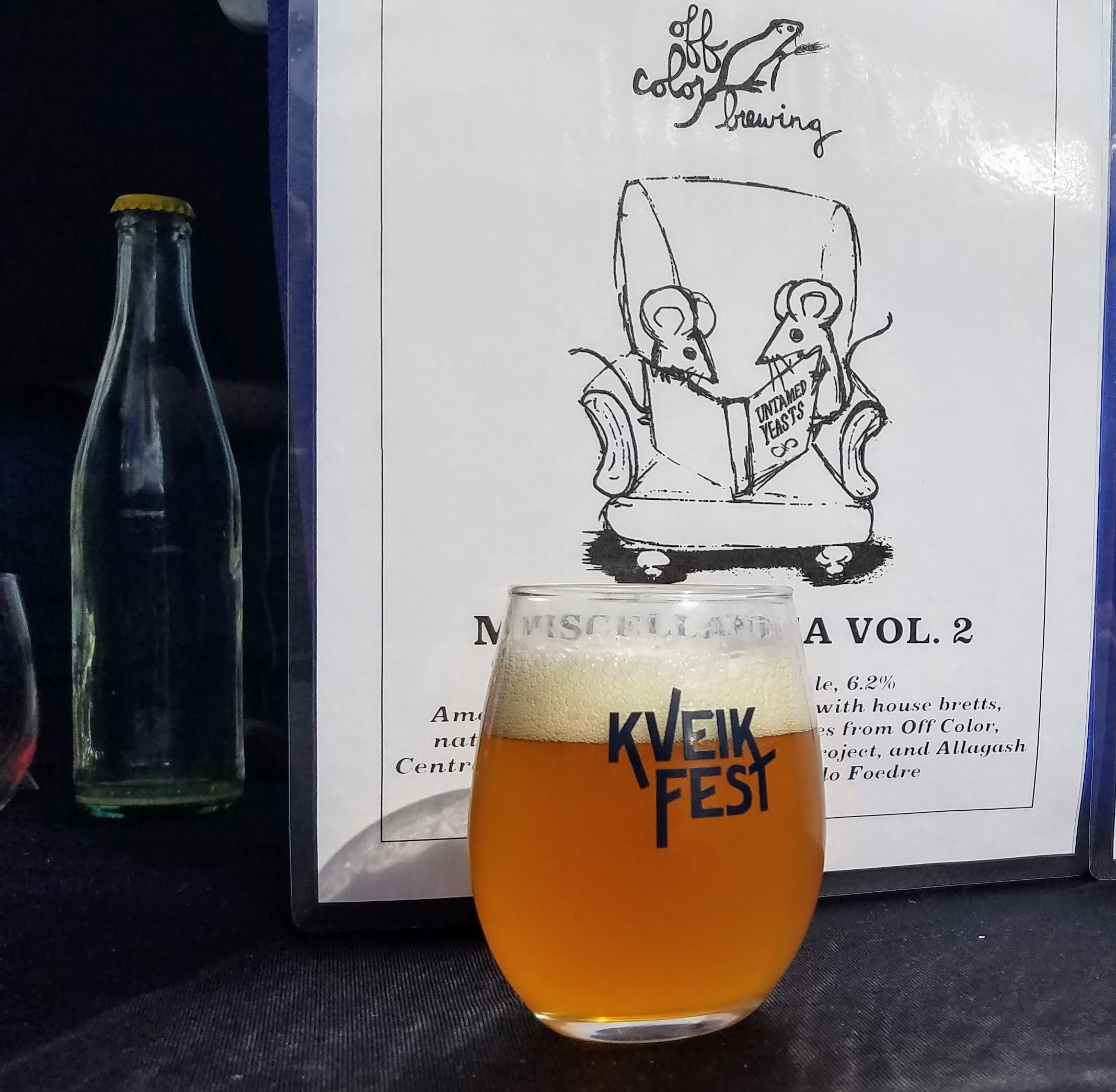 Off Color Miscellanea Vol. 2 at Kveik Fest District Brew Yards