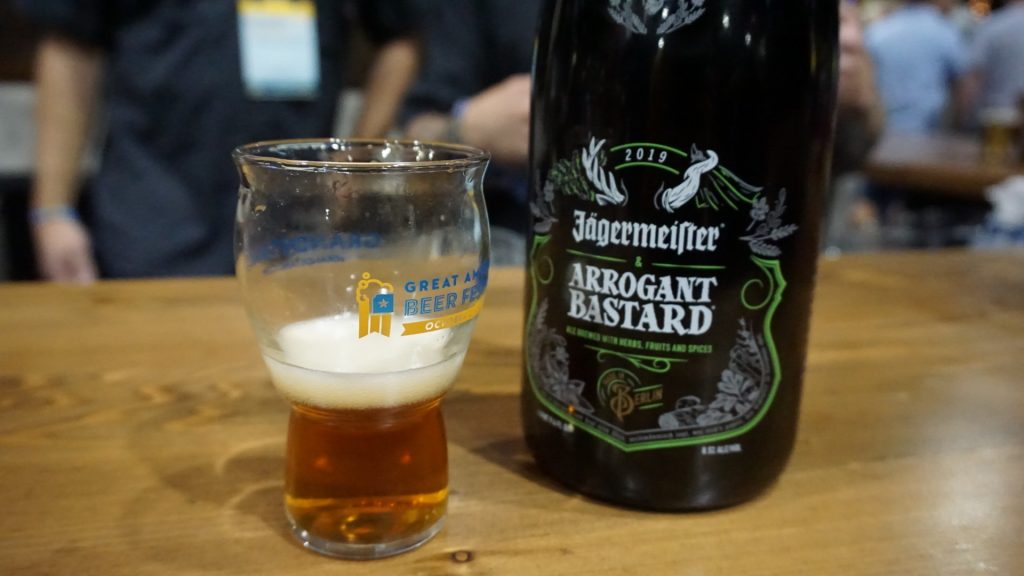 Jagermeister & Arrogant Bastard GABF