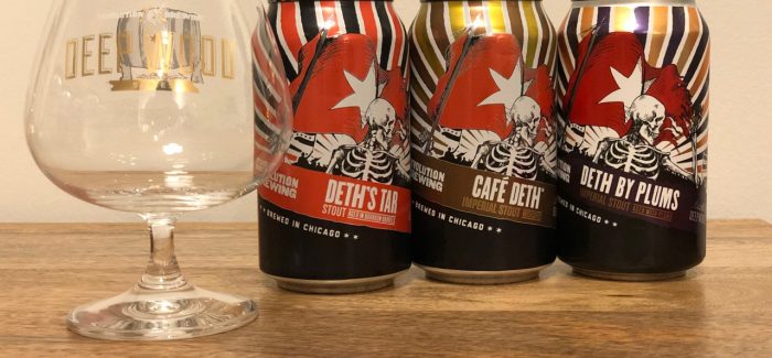Revolution Brewing Releases First 3 Deep Wood Series Beers
