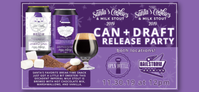 Santa’s Cookies & Milk Stout helps Chicago-area families in need