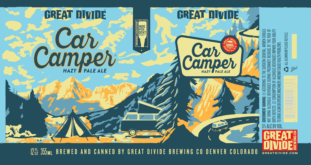 Great Divide Car Camper Hazy Pale Ale