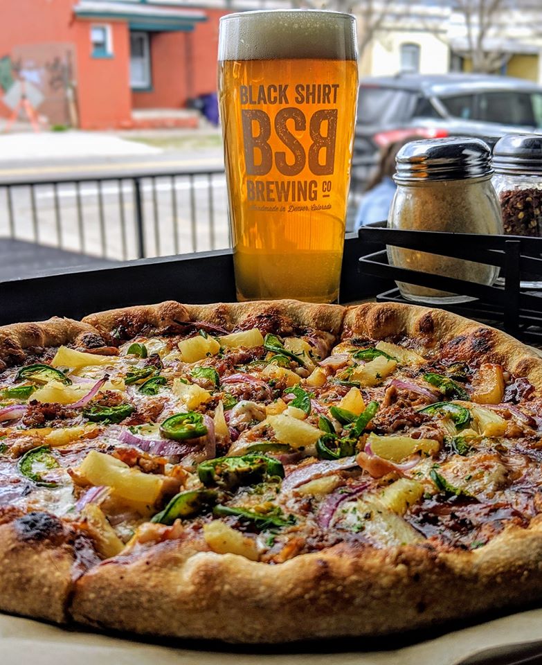 Black Shirt Brewing Pizza