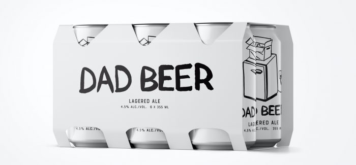 Canadian Brewery Turns 6-Pack Box into Father’s Day Greeting Card