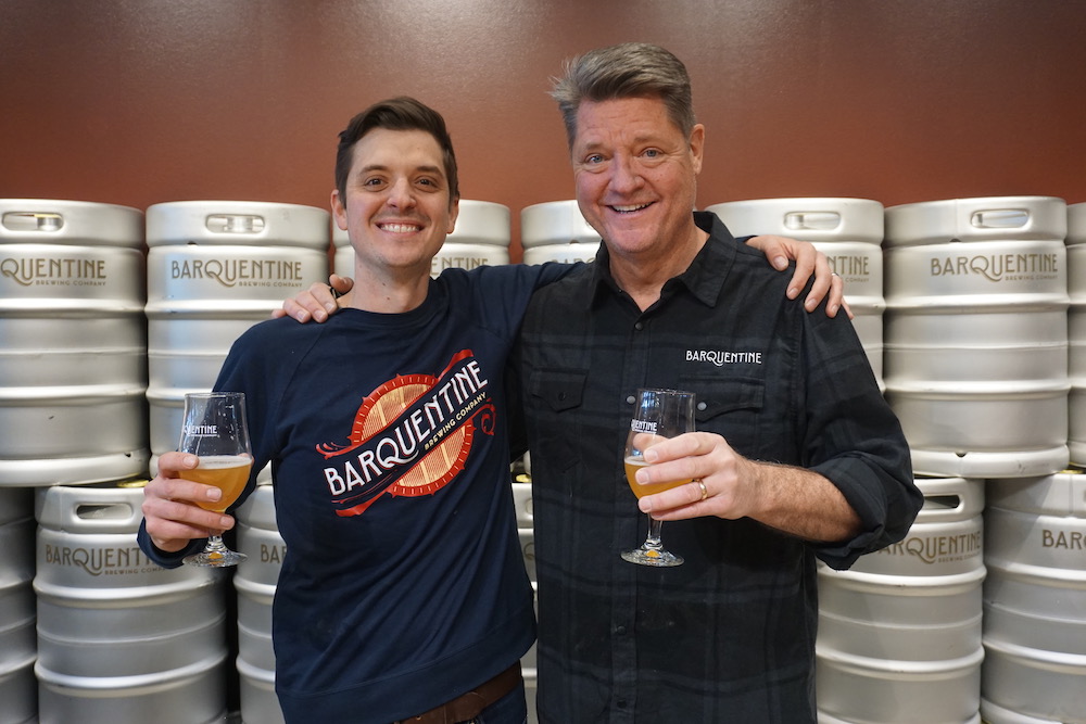Barquentine Brewing Co-Founders, Kyle (left) and Ed Knudsen (right