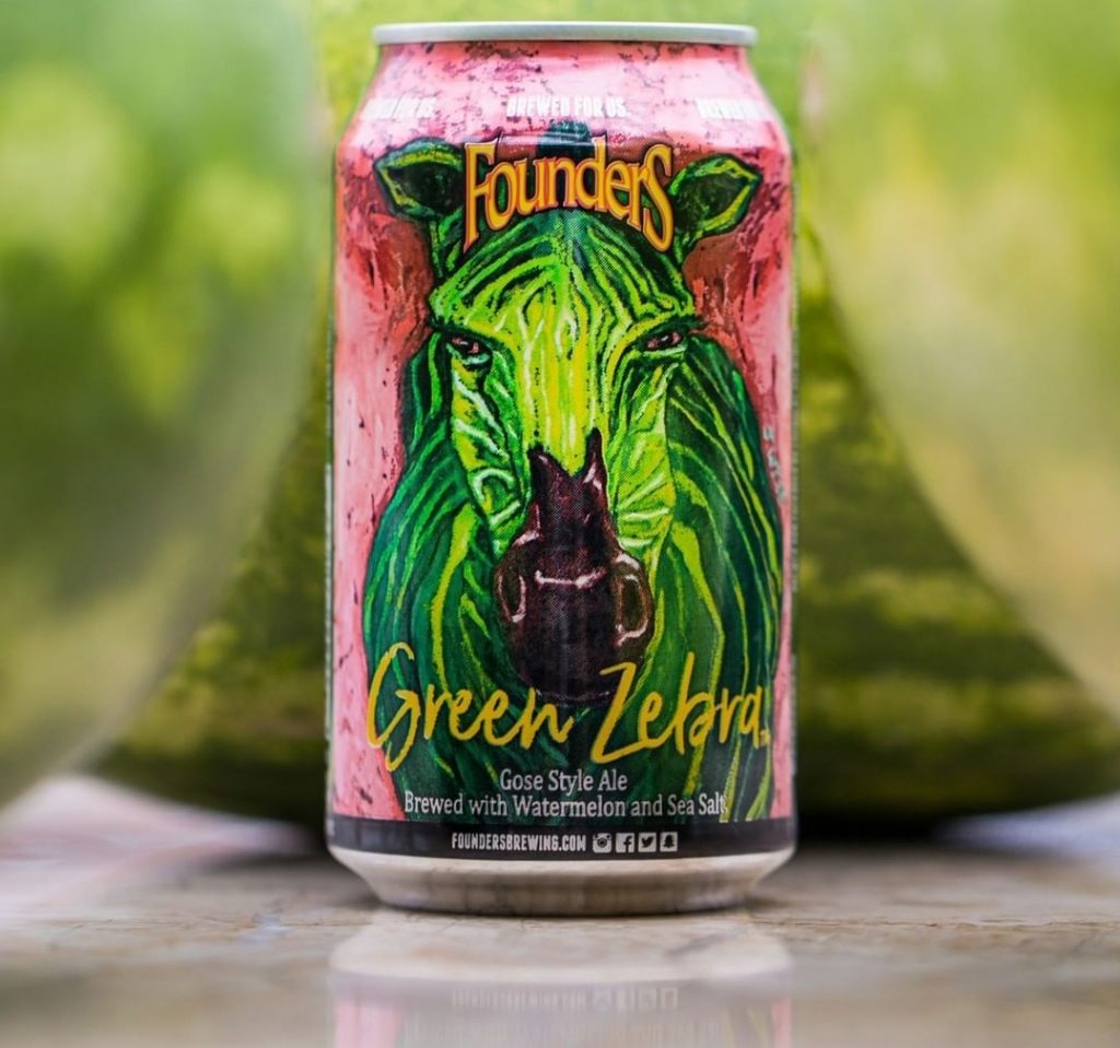 Founders Brewing Green Zebra