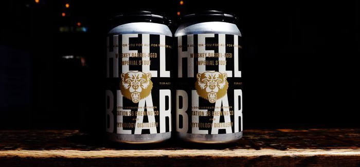 Station 26 Brewing Co. | Hell Bear Whiskey Barrel-Aged Imperial Stout