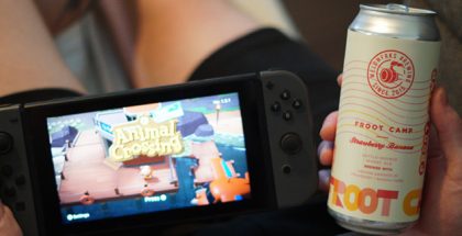 Animal Crossing and beer