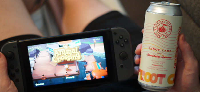 Animal Crossing and beer