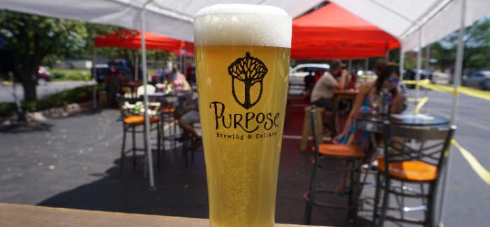 Glass of Purpose Beer