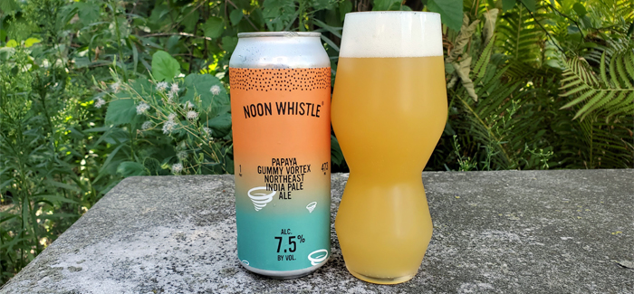 Noon Whistle Brewing | Papaya Gummy Vortex Northeast IPA