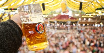 Paulaner Oktoberfest Lager and Beer Hall