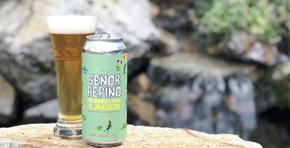 Señor Pepino Cucumber Lime Lager from Epic Brewing. Photo by Tim Haran