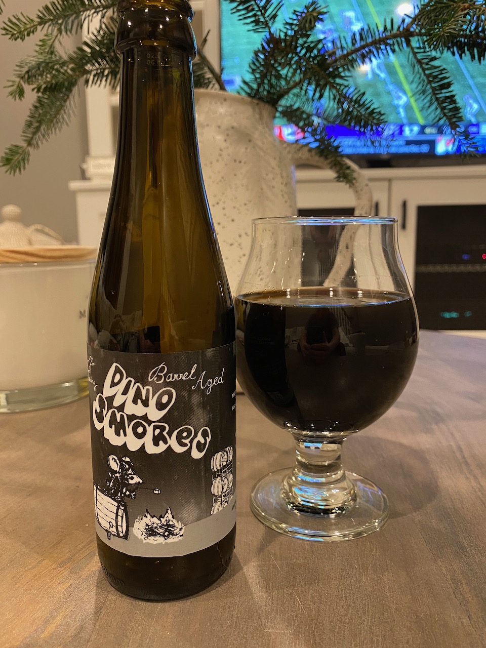 Barrel-Aged Dino S’mores