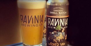 Ravinia Brewing Wizard Van Apricot Sour IPA