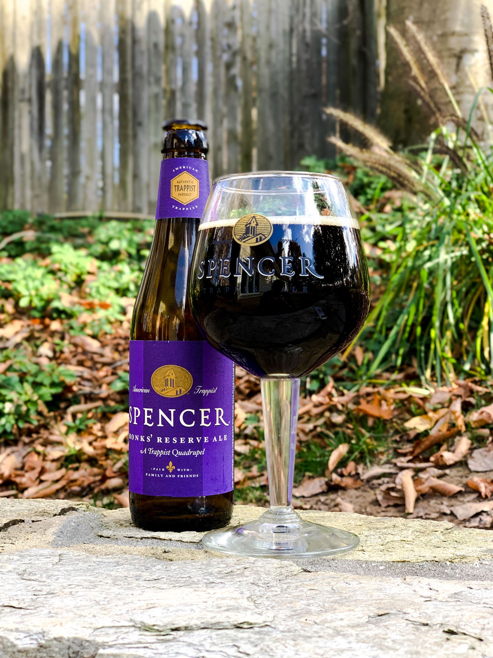Spencer Monks' Reserve Ale with Chalice