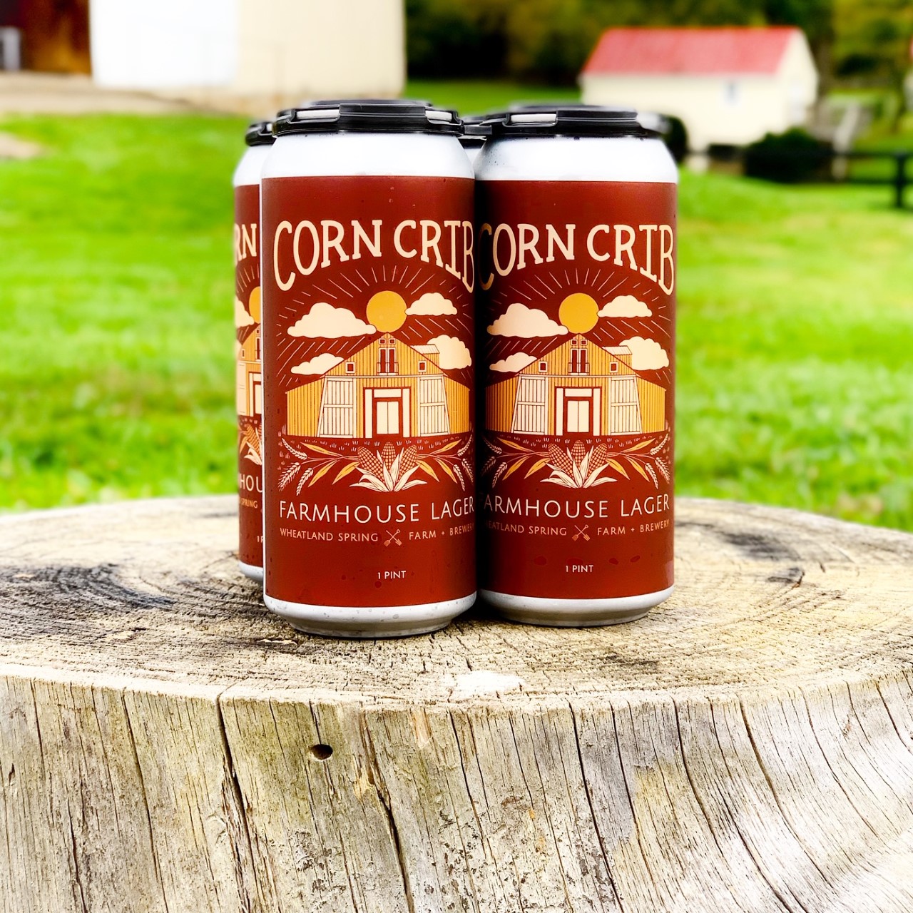 Corn Crib Farmouse Lager