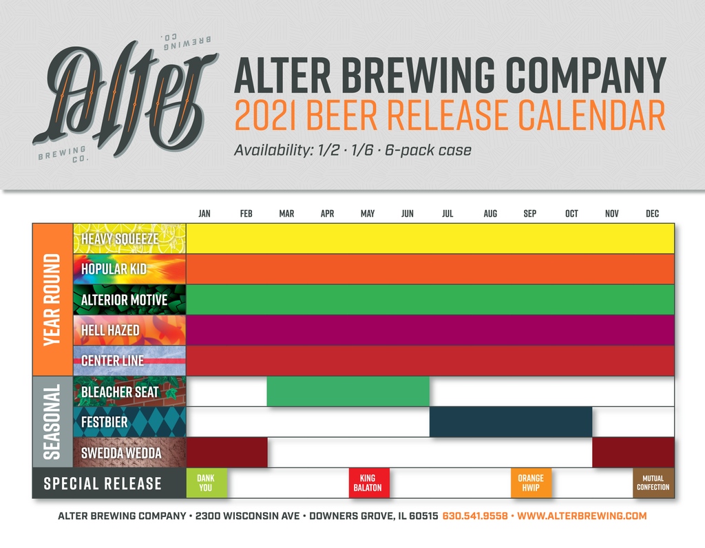 PorchDrinking 2021 Comprehensive Beer Release Calendar Roundup