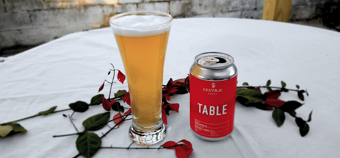 Central State Brewing Table Rustic Blonde Ale