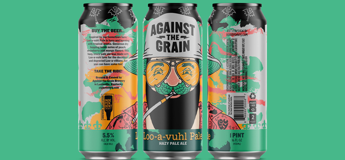 Against the Grain Brewery | Loo-a-vuhl Pale Hazy Pale Ale