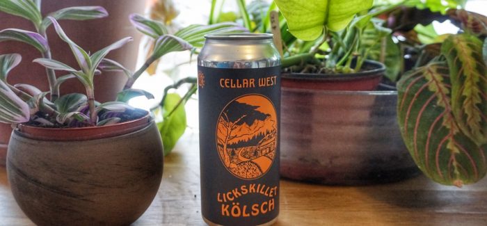 Cellar West Artisan Ales Lickskillet Kolsch