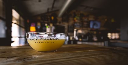 Titles served in a Bowl At Back Channel Brewing