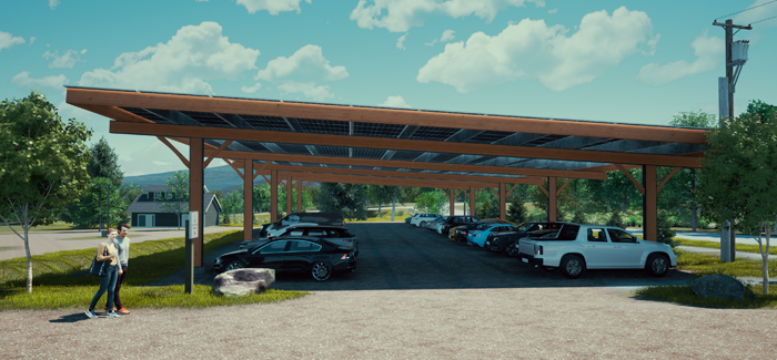New Solar Canopy Will Provide 60% of Lawson’s Finest’s Power Needs