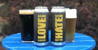 Love Black IPA - Hate Hazy IPA - Policy Kings Brewery