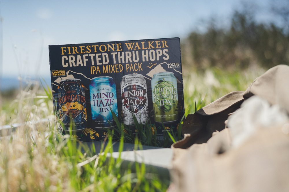 Luponic Distorion No. 18 in the Nectaron Mixed IPA Pack from Firestone Walker