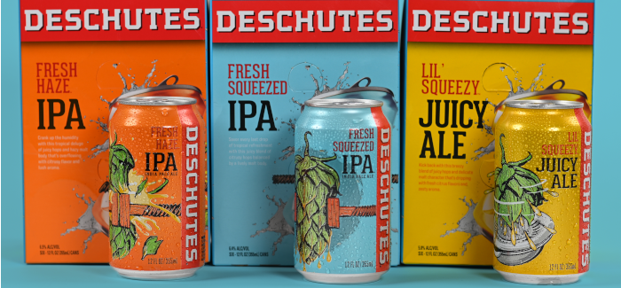 Deschutes Brings Hops Freshness With Its Fresh Family Lineup