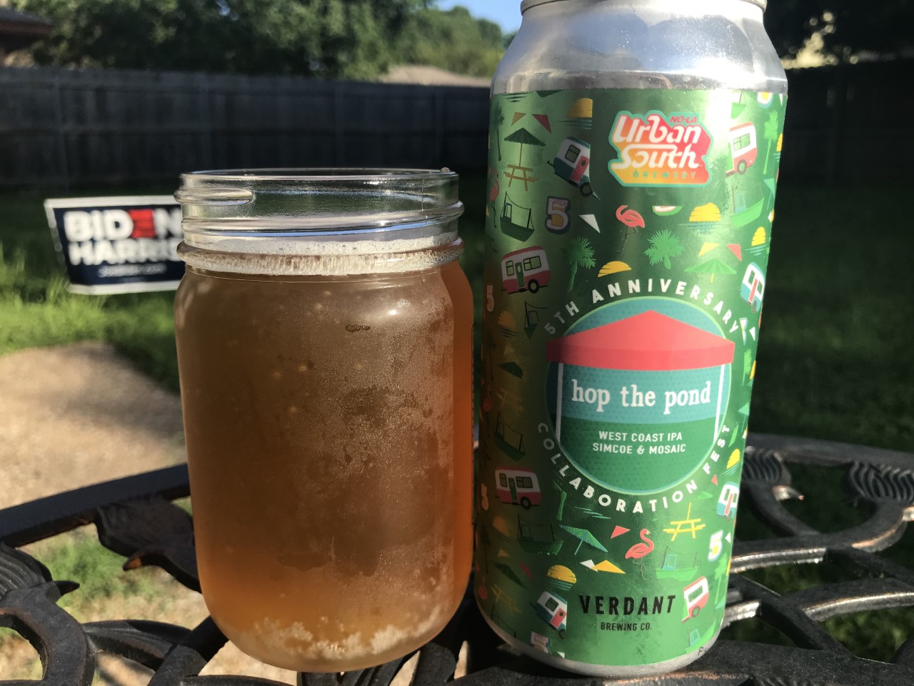 Urban South & Verdant Brewing Hop The Pond IPA