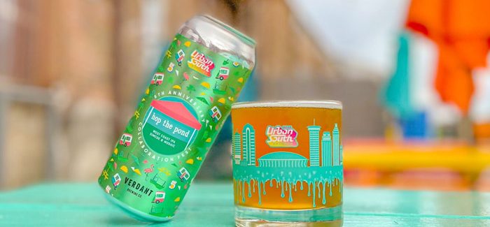 Hop the Pond IPA - Urban South and Verdant Brewing