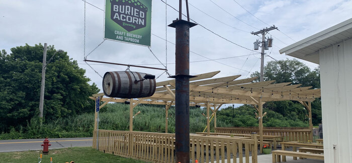 View of the Brewery. Photo courtesy of Alexander Peebles. Brewery Showcase | Buried Acorn Brewing Co.