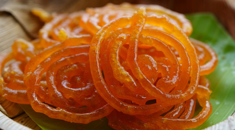 Traditional Indian jalebi