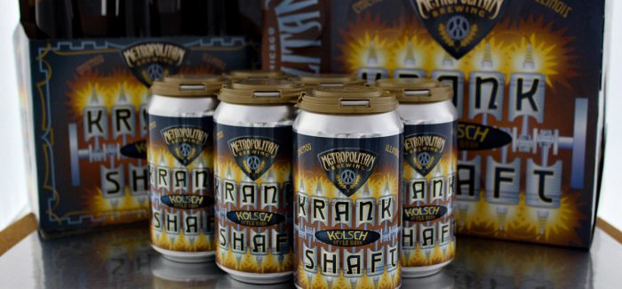 Metropolitan Brewing Krankshaft