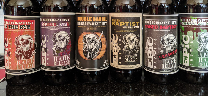 Epic Brewing | 2021 Big Bad Baptist Imperial Stout Variants Preview