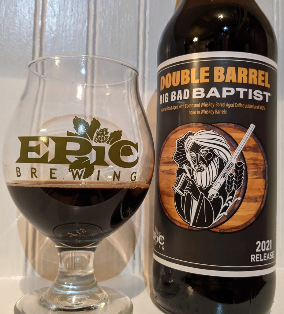 2021 Epic Brewing Big Bad Baptist Double Barrel