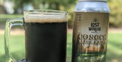 Lost Worlds Brewing Co. Goseck Black Lager