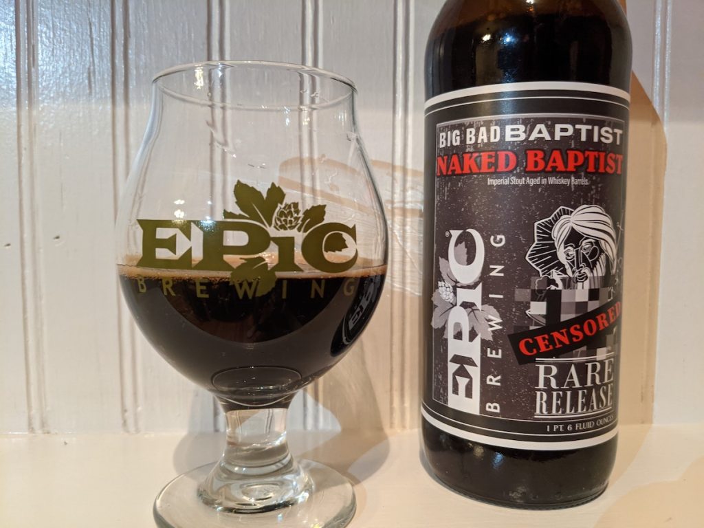 2021 Epic Brewing Big Bad Baptist Naked Baptist