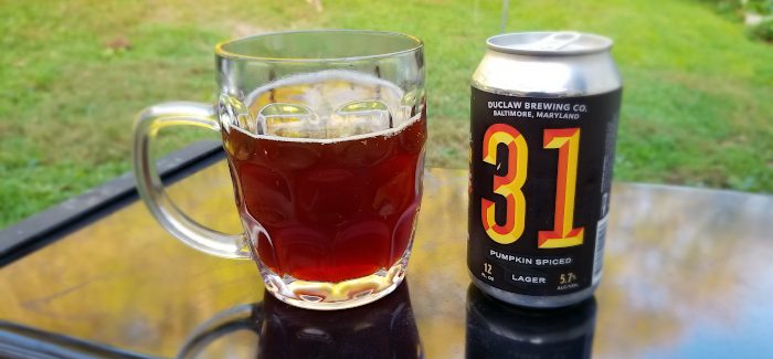 DuClaw Brewing Co. | 31 Pumpkin Spiced Lager