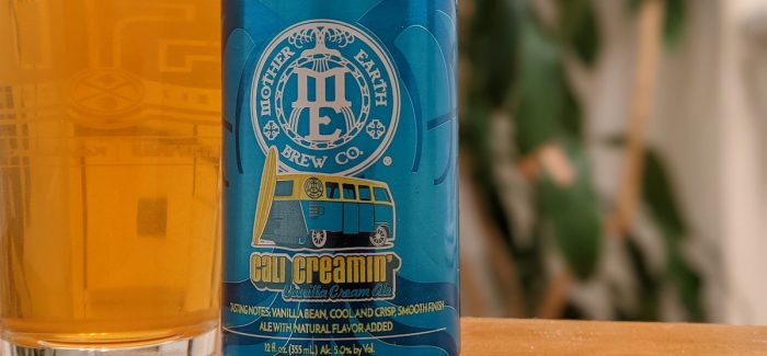 Cali Creamin' Vanilla Cream Ale from Mother Earth Brew Co.