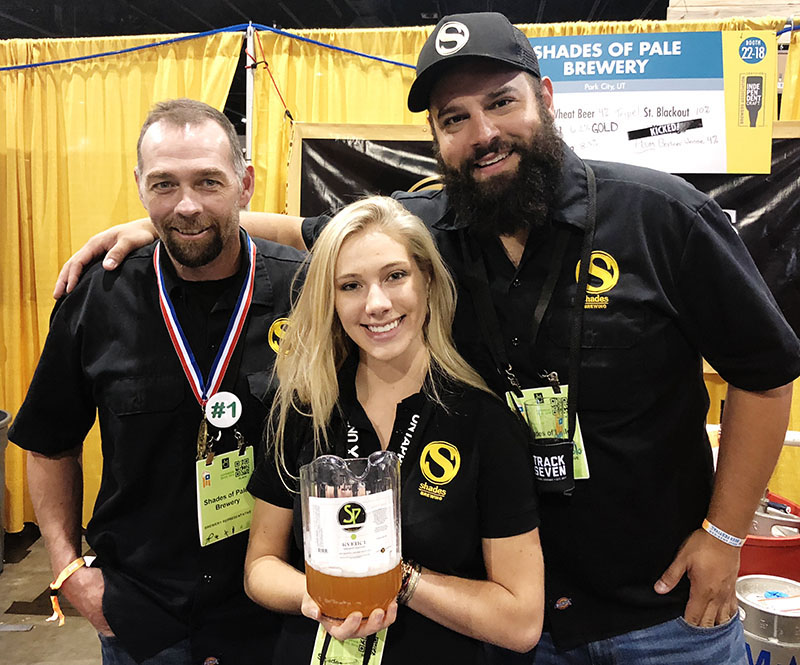 GABF 2018 - Shades Brewing Kveik 1 Gold Medal - Utah Beer News