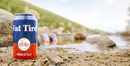 Fat Tire Can by Water