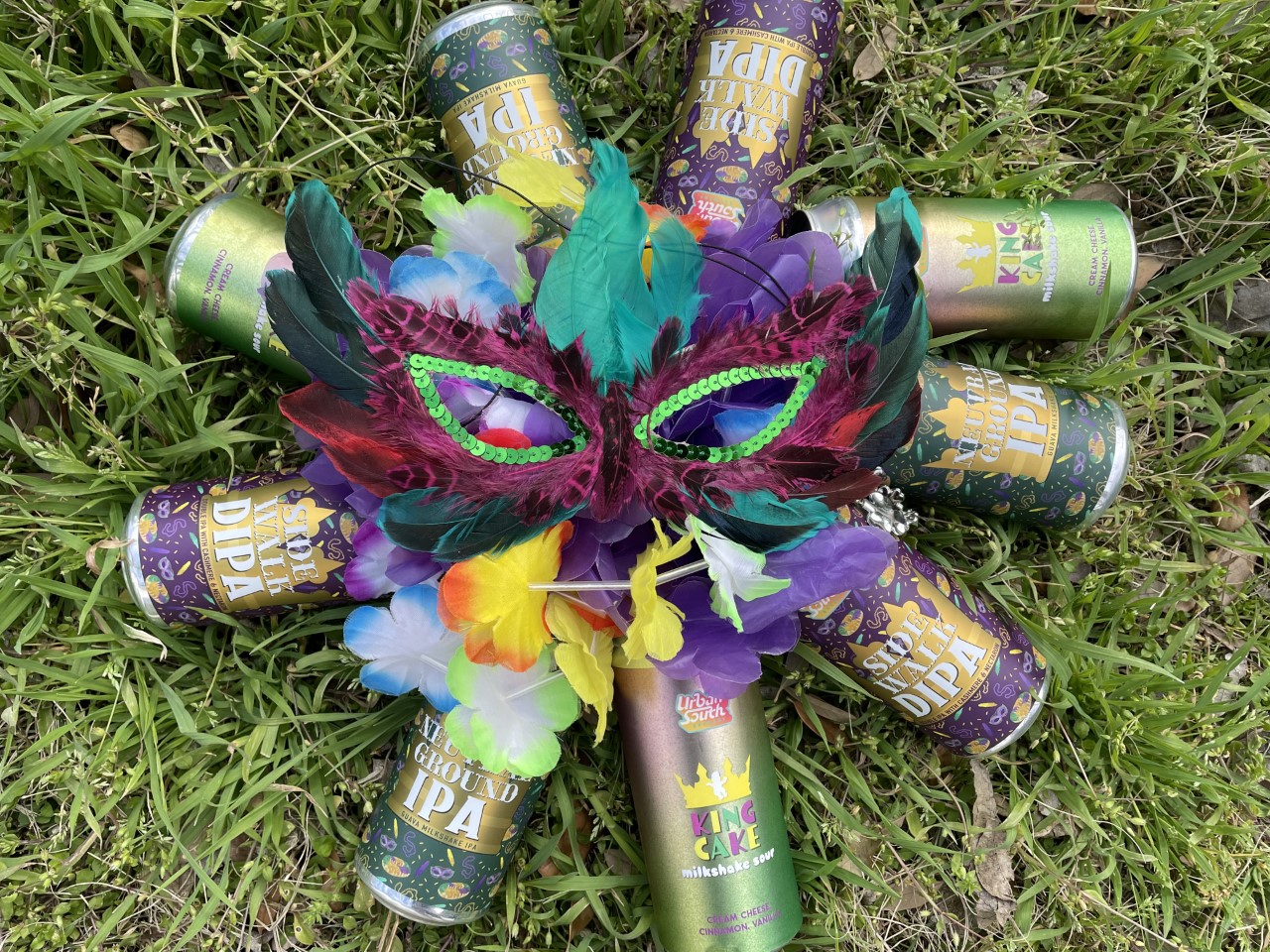 Urban South Mardi Gras Beers