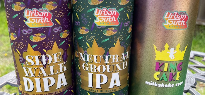 Urban South Mardi Gras Beers