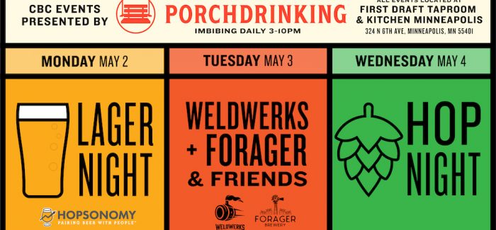 PorchDrinking CBC Tap Takeovers at First Draft Taproom and Kitchen