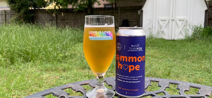 Common Hope Pilsner by Bent Water Brewing